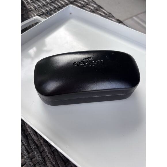 EUC Coach HC 8421U 50023C Black Plastic Sunglasses Grey Gradient Lens - Picture 12 of 12